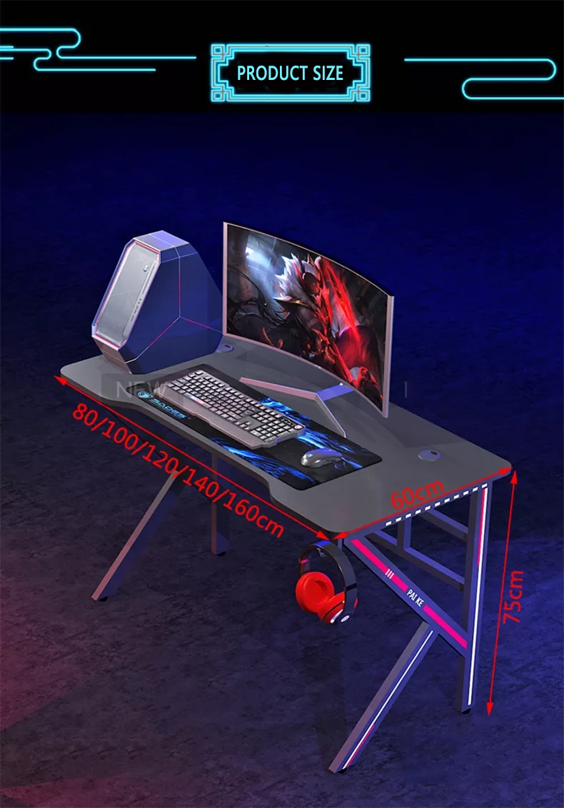 BAIERD game table and chair integrated cockpit Computer table and table