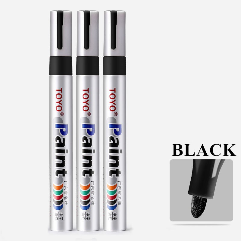 【100% Original TOYO】Nine Colors Original Motorcycle Waterproof Rubber Permanent Paint Marker Pen