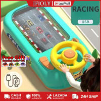 【Free gift+Exquisite gift box packaging】Simulated Driving Car Toy For KidsRacing Rail Car Model Educational Toys Children Track Car Adventure Game Brain Game Mechanical Interactive Train Toy