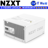 NZXT Computer PSU 850W Power Supply Unit C850 80+ Gold ATX3.1 Fully Modular (Black | White) | itw