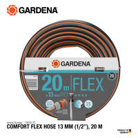 GARDENA Comfort Flex Garden Hose 13 mm (1/2″) - 20 m– Reinforced Garden Hose for Daily Watering