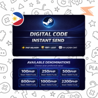 STEAM 50 PHP 100 PHP 250 PHP 500 PHP 800 PHP 1000 PHP 2200 PHP (Digital Gift Card) - Steam Wallet Code (PHP) [Email Delivery] - SoldOut PH