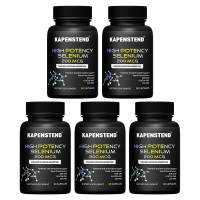 High Potency Selenium Supplement - For Immune System Blood Sugar Balance Thyroid Prostate & Heart Health Antioxidant - 60 Capsules