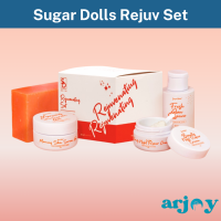 SD Skin Sugar Dolls Rejuvenating Whitening Facial Set Complete Skincare for Acne Pimples and Whitening
