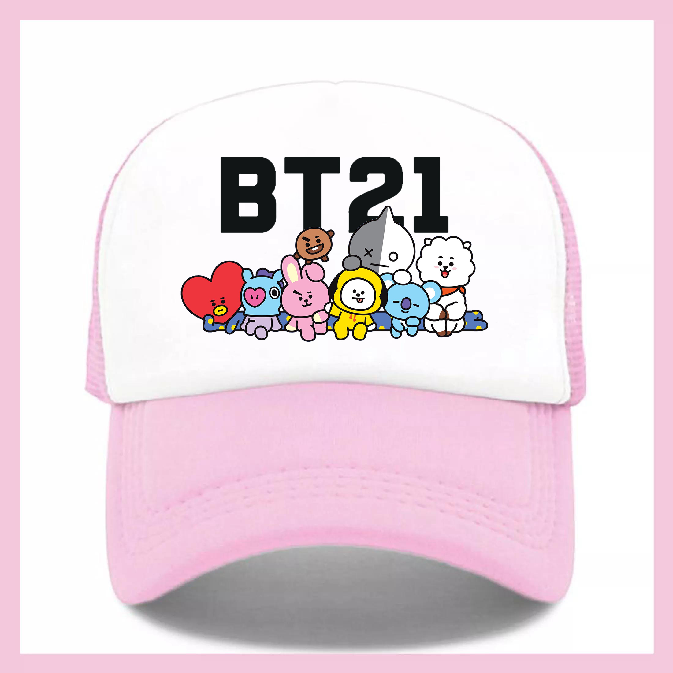 BTS BT21 Bangtan Boys Baseball Cap for 