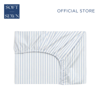 Soft Sewn Fitted Sheet Only Fully Garterized Lightweight Wrinkle-Resistant Microfiber (Single Semi Double Double Queen King)