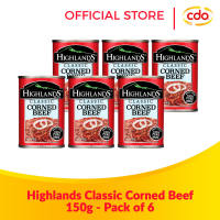 HIGHLANDS Classic Corned Beef 150g - Pack of 6