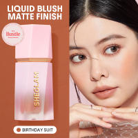 SHEGLAM Color Bloom Liquid Blush Matte Finish Gel-Cream Long-Lasting Buildable Blusher Face Makeup