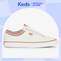 Keds Womens Jump Kick Rib Knit Cllr Square Snow White (WF67572)