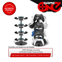 OIVO Multiple Controller & Headset Stand 4 Tiers for Desk (IV-P5425-4T) - Black