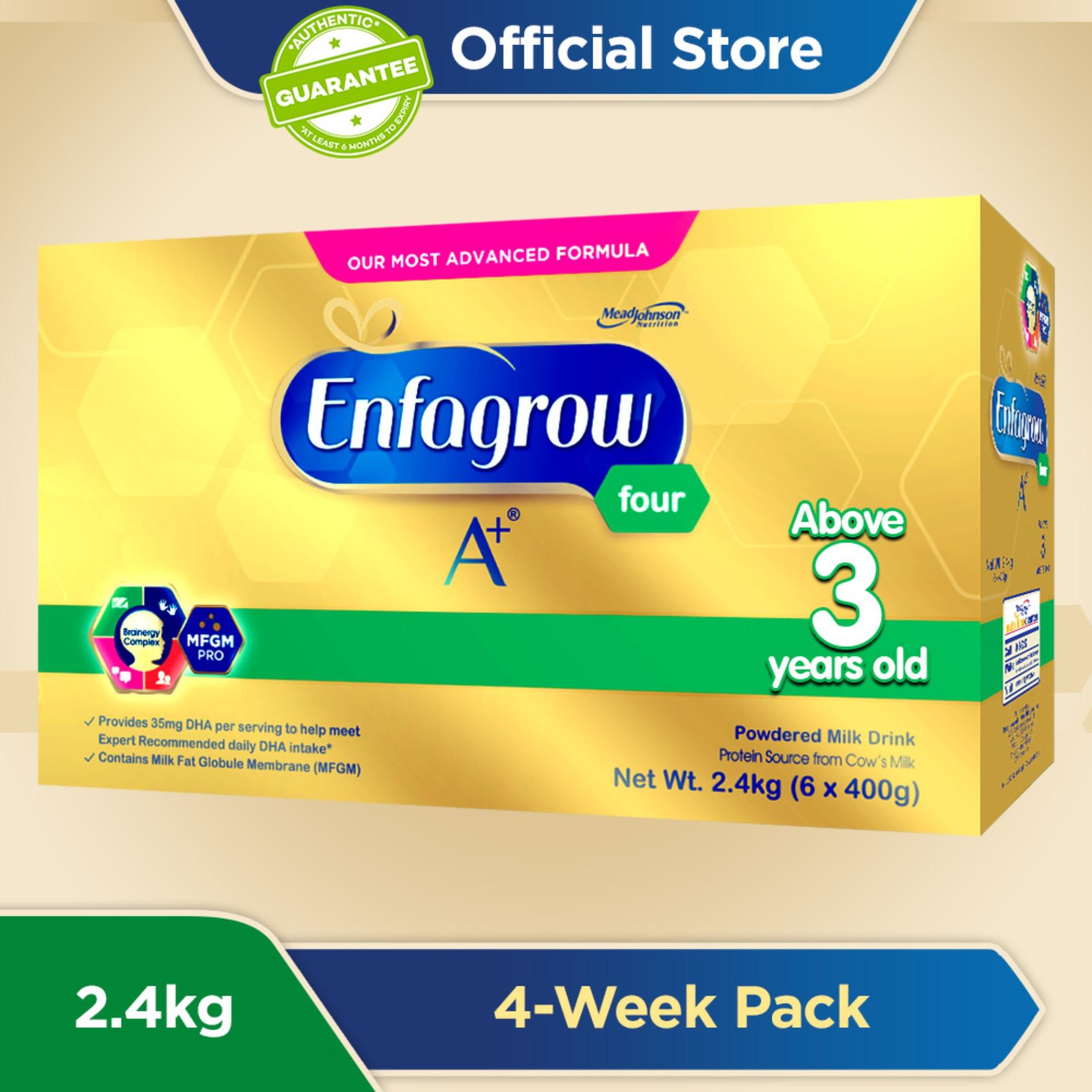 Enfagrow A+ Four Powdered Milk Drink for 3+ Years Old 2.4kg