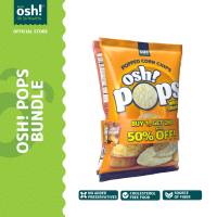OSH! Pops! White Cheddar Popped Corn Chips 80g + Smokey BBQ at 50% OFF Bundle