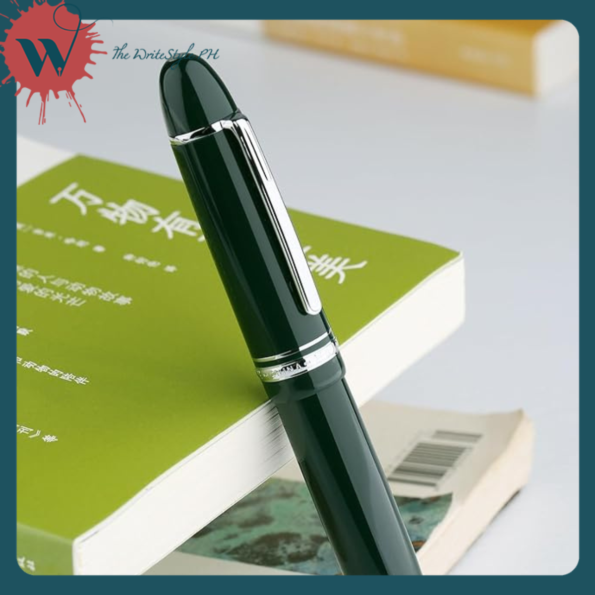 Majohn P141 (Moonman) Silver Clip Fountain Pen