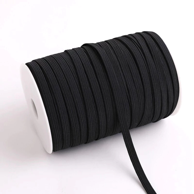 10M Elastic Garter High Elasticity Crochet Braided Band Garter Soft Yard Rubber String for Dress