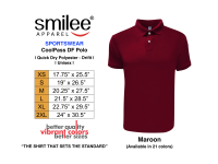 Smilee Apparel Drifit CoolPass DF Polo Shirt