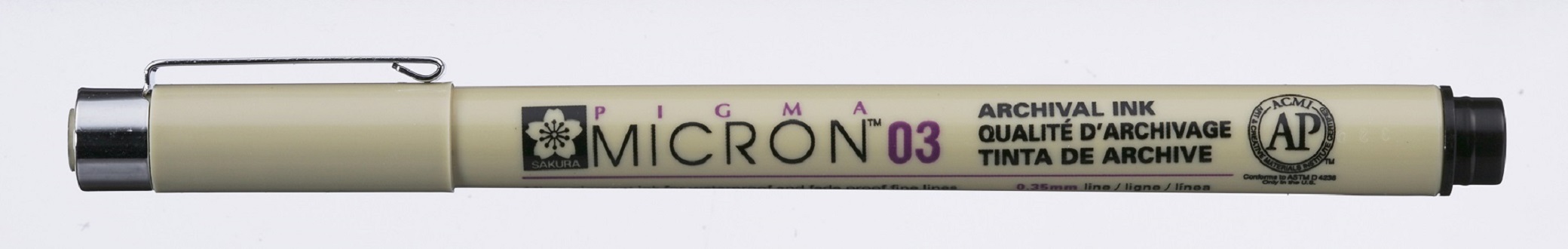 Sakura Pigma Micron 03