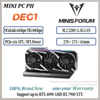 Minisforum DEG1/DEG2 Oculink Graphics Docking Station for UM880/UM890 Support RTX-4090 RX-7900XTX Oculink Dedicated Interface