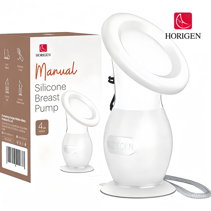 Horigen Breast Milk Collector Silicone For Breastfeeding BPA Free With Strap