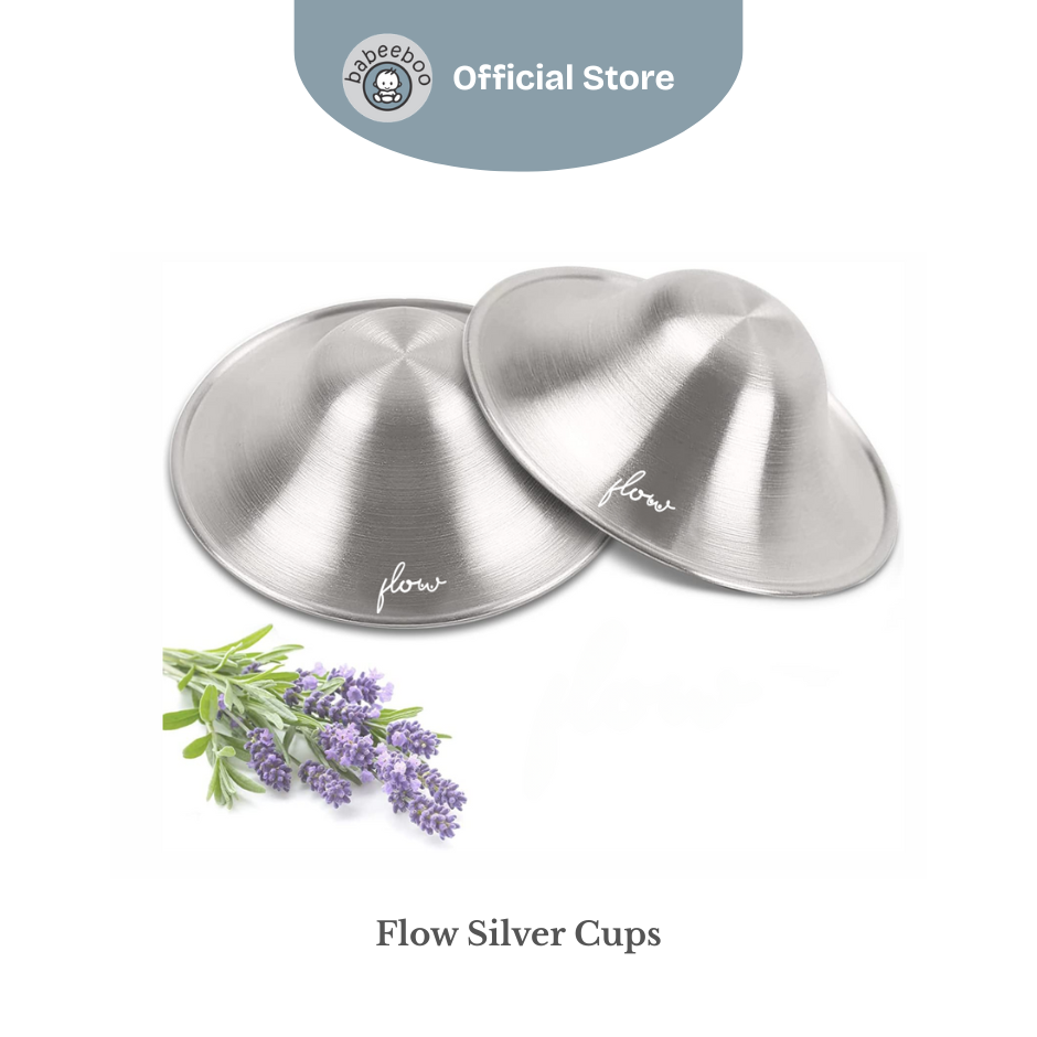 FLOW Nursing Cups / Nipple Shields /Silverette cups for Nursing Newborn