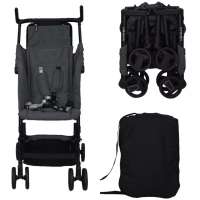 [ONLINE EXCLUSIVE] Akeeva Pocket Stroller (Minima) with extendable legrest and FREE frontbar