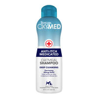 Tropiclean OxyMed Anti-Itch Medicated Oatmeal Shampoo for Dogs & Cats 592 ml