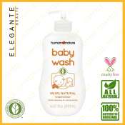 ELEGANTE BEAUTE Natural Baby Wash with Tangerine Scent