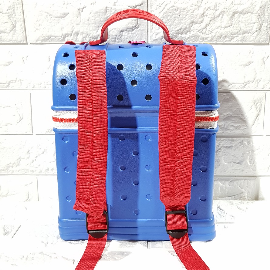 crocs zip top backpack