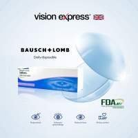 Vision Express Bausch & Lomb Soflens Daily Disposable Clear Graded Contact Lenses