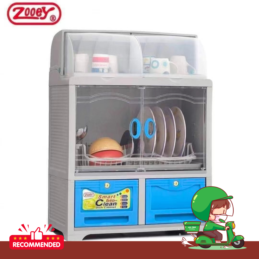 Terrence Dish Cabinet For Kitchen ZOOEY BRAND SMART BIO CLEAN DISH