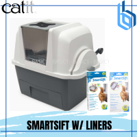 Catit Smartsift Automatic Sifting Cat Pan Cat Litter Box Fully Enclosed