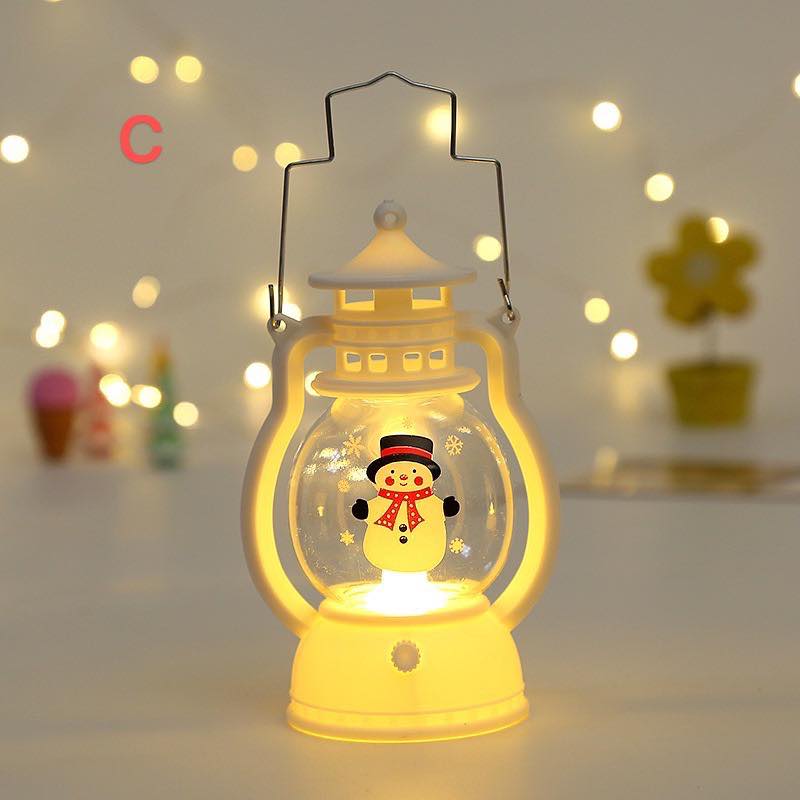 Christmas Lights Led Retro Small Oil Lamp Light Birthday Party Light Christmas Decorative