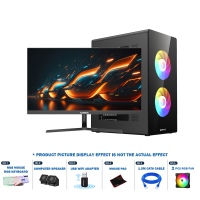 AMD Ryzen 3 2200G Desktop PC Set 4-Cores DDR4 16GB RAM / 512GB SSD Full Set Gaming Desktop Computer