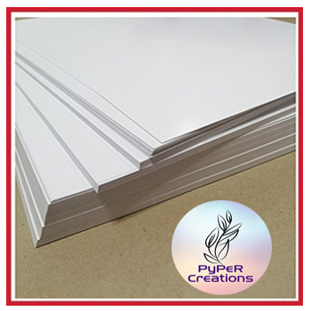 25pcs/100pcs C2S Paper 110gsm/ 130gsm/190gsm in A4 Size