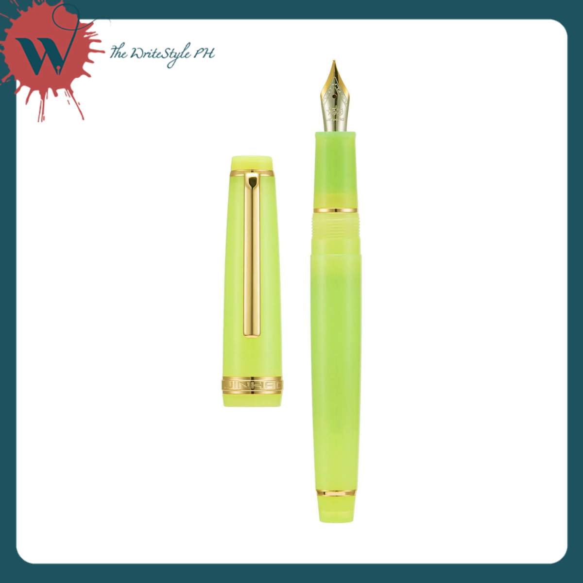 Jinhao 82 Translucent Colors with Gold Trim Fountain Pens