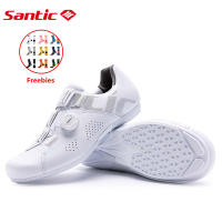 Santic Non-cleat Cycling Shoes Men Women Non-cleats Shoes Breathable Lightweight Efficiency TZS25058