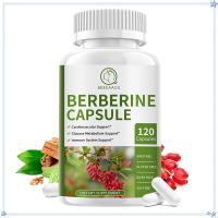BBEEAAUU Berberine Capsules 1500mg Support to Blood Sugar Control immune function Healthy Supplements ﻿ ﻿