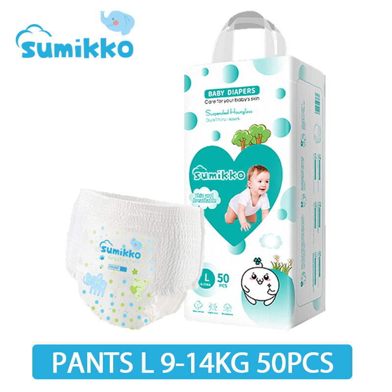 Baby Diaper Pants 50 Pcs Multi-Size Ultra Thin Breathable