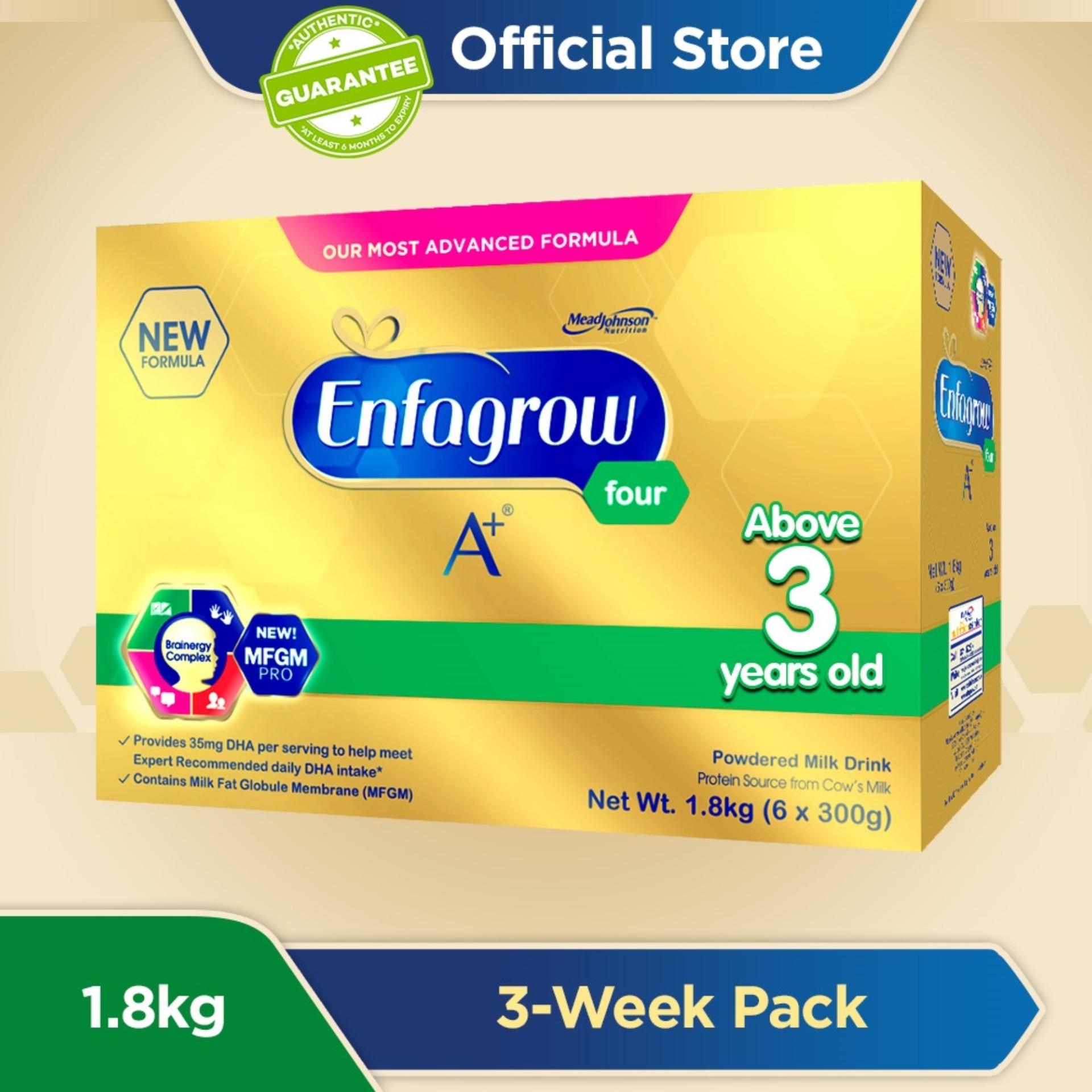 Enfagrow A+ Four Powdered Milk Drink for 3+ Years Old 1.8kg