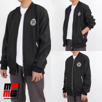 MPMG Bomber Jacket for Men and Women With Zipper and Pockets