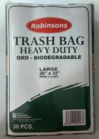 Robinsons Trash Bag Heavy Duty Black Large 30s