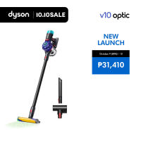 [New Launch] Dyson V10 Optic Cordless Vacuum Cleaner | Illuminates Invisible Dust | 150 Air Watts Fade-free Suction | 60 Mins Runtime
