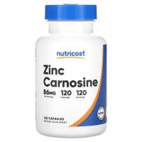 Zinc Carnosine 86mg Gastric Ulcer Support 120 Capsules IBD GERD Ulcer