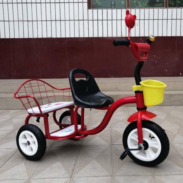 On Sale tricycle for two kids bicycle baby stroller baby twoseater