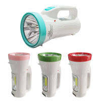 WISDOMMAN LED searchlight main beam remote flashlight USB charging waterproof flashlight