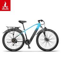 Mountain Bike Phoenix 26 Inches Lithium Electric Bicycle 21-Speed 48v 400w Mens and Womens Double Disc kit New National Standard Electric Mountain Bike EZBike