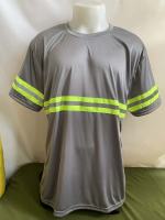 REFLECTORIZED TSHIRT CONSTRUCTION WORKER UNIFORM DRIFIT POLYDEX FABRIC 02