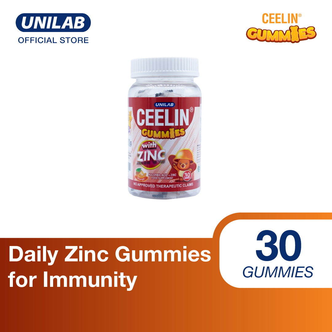 Ceelin Gummies with Zinc 30s Bottle