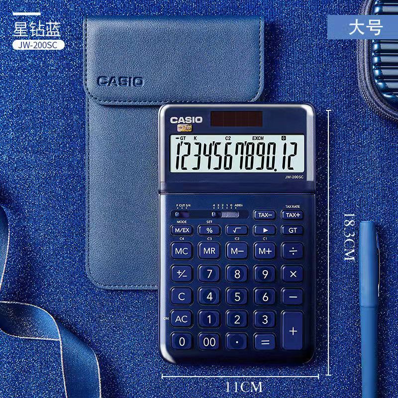 calculator Jw200sc Stylish Desktop Calculator In with Free Case Spot