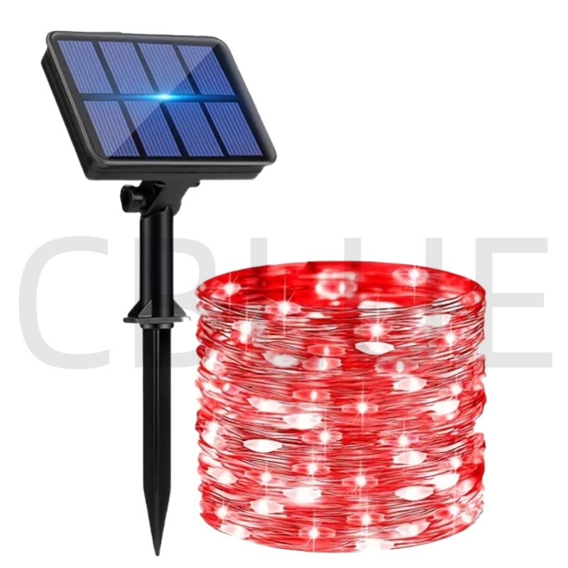 CBLUE Christmas Solar String Light 32M Outdoor Festive 8Modes Waterproof Fairy Lamps Decoration