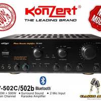 Original MegaPro Konzert AV-502C AV502C AV502 500W x 2 Karaoke Amplfier with AB Speaker & Surround Center AV 502B AV 502 AV-502 Classic Audio